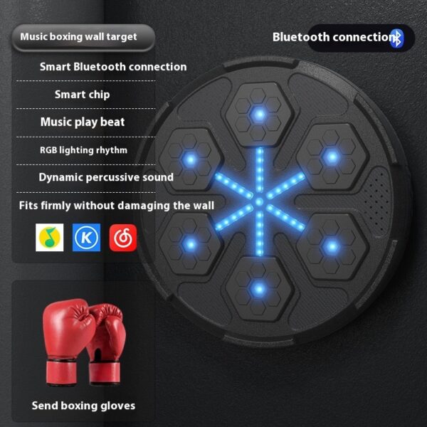 Upgraded Home Smart Boxing Machine Music Target - Image 3