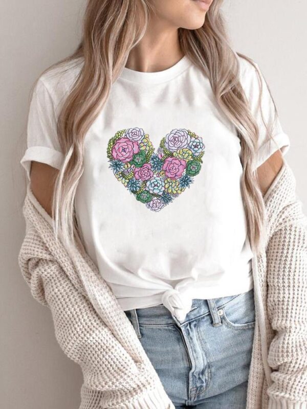 Printed Clothes New Cute Women's Clothing Top - Image 5