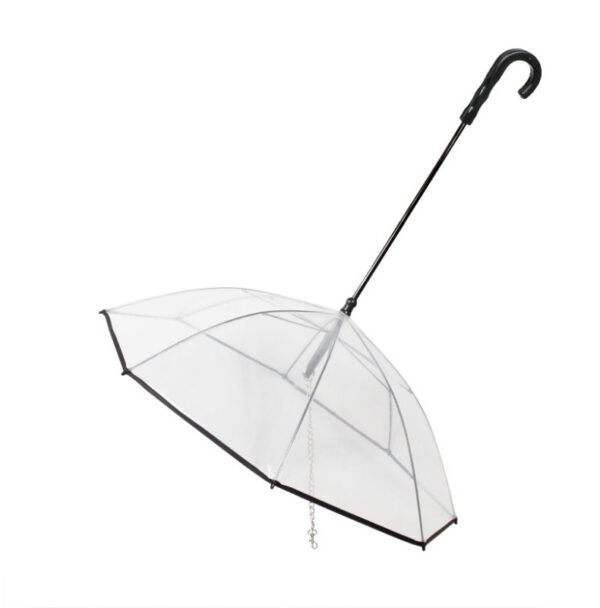 Transparent Pet Umbrella Dog Umbrella Pet Products - Image 2