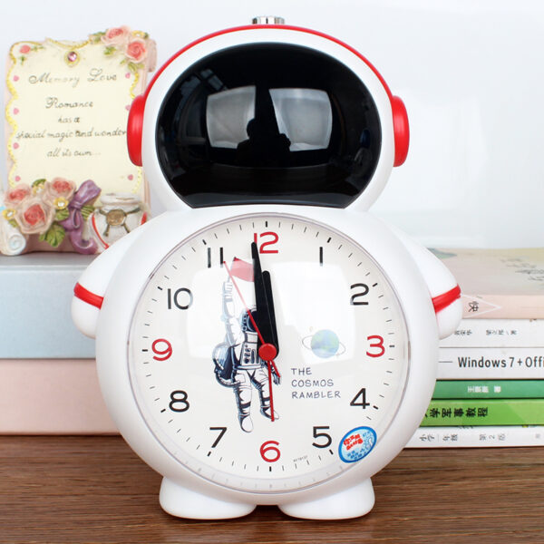 Cartoon Singing Astronaut Small Alarm Clock - Image 7