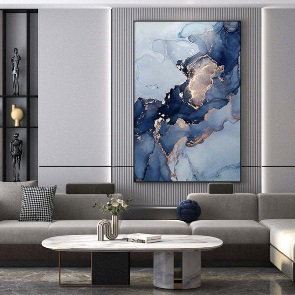 Living Room Decorated Canvas Painting - Image 5