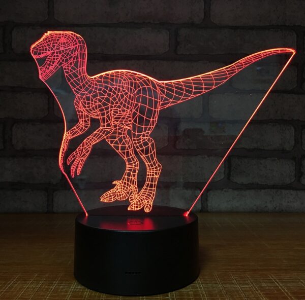 Electronic products led creative gift table lamp plug-in cartoon 3d night light bedroom atmosphere lamp - Image 4