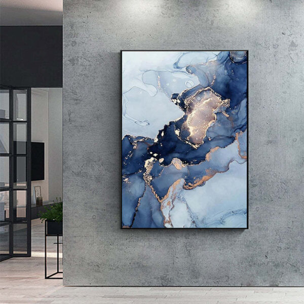 Living Room Decorated Canvas Painting - Image 4