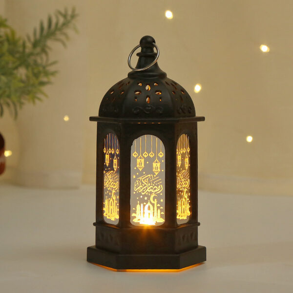 Moroccan European Style Wind Lamp Castle Candlestick Rustic - Image 10