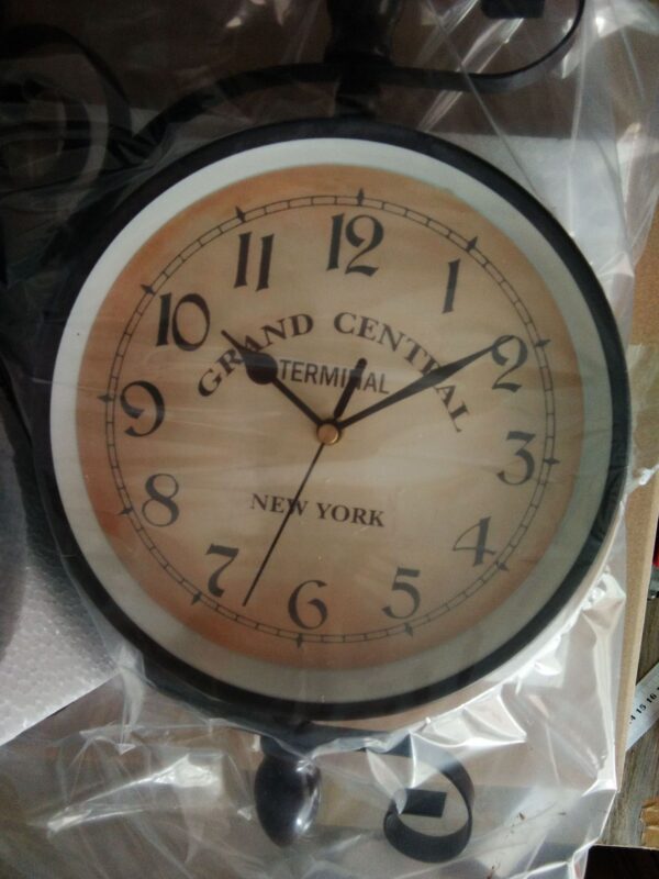 Classical European Style Creative Fashion Double-sided Wall Clock - Image 2