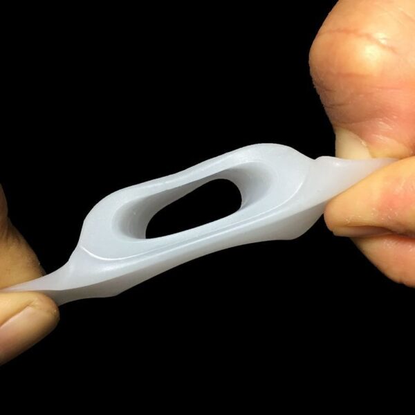 Toe Correction Silicone Insole Clip Toe Pad Orthopedic Milky White Toe Middle Finger Stall Toe Separator - Image 10