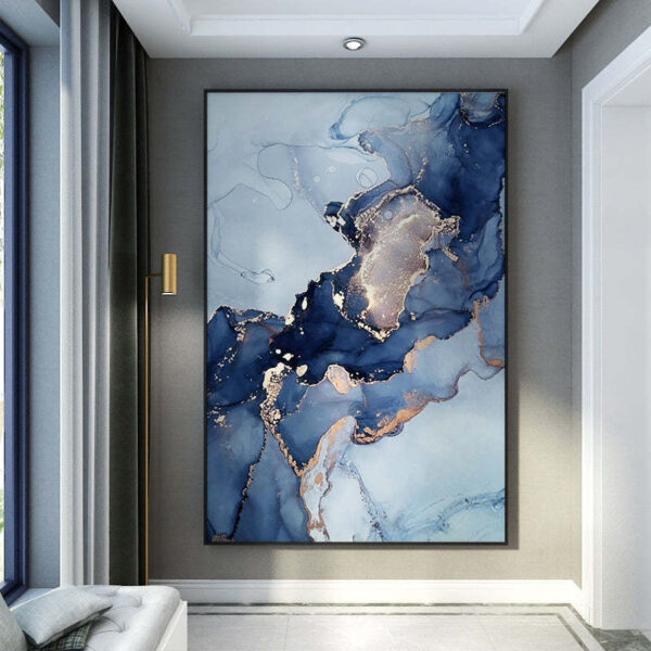 Living Room Decorated Canvas Painting - Image 3