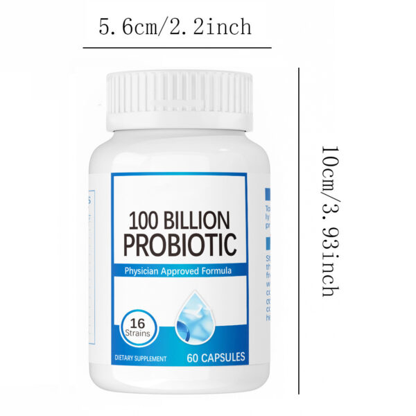 Body Care Supplement 60 Probiotics - Image 3