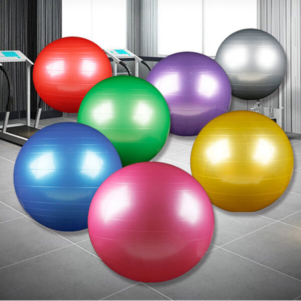 Yoga Ball Fitness Beginner Children Exercise More Gymnastics Glossy Ball - Image 3