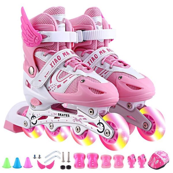 Kids Roller Skates Kids Roller Skates Skating Shoes Boys And Girls - Image 3