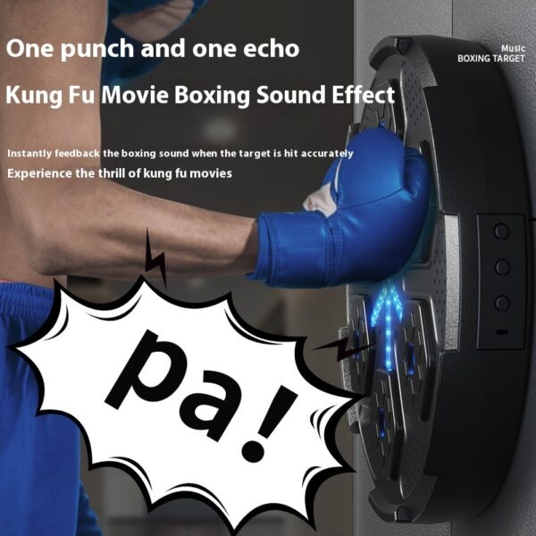 Upgraded Home Smart Boxing Machine Music Target - Image 8