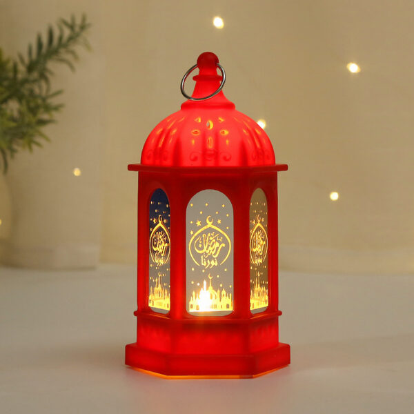 Moroccan European Style Wind Lamp Castle Candlestick Rustic - Image 4