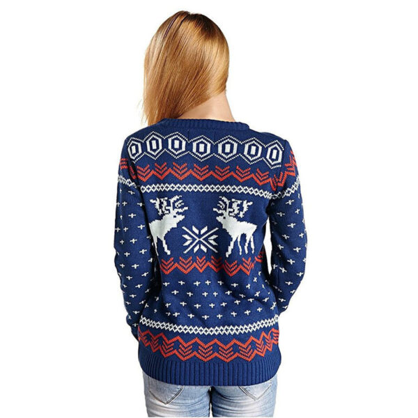 Autumn And Winter Women's European And American Bottoming Round Neck Sweater Pullover - Image 2