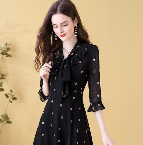 Women's Floral Slim Dress