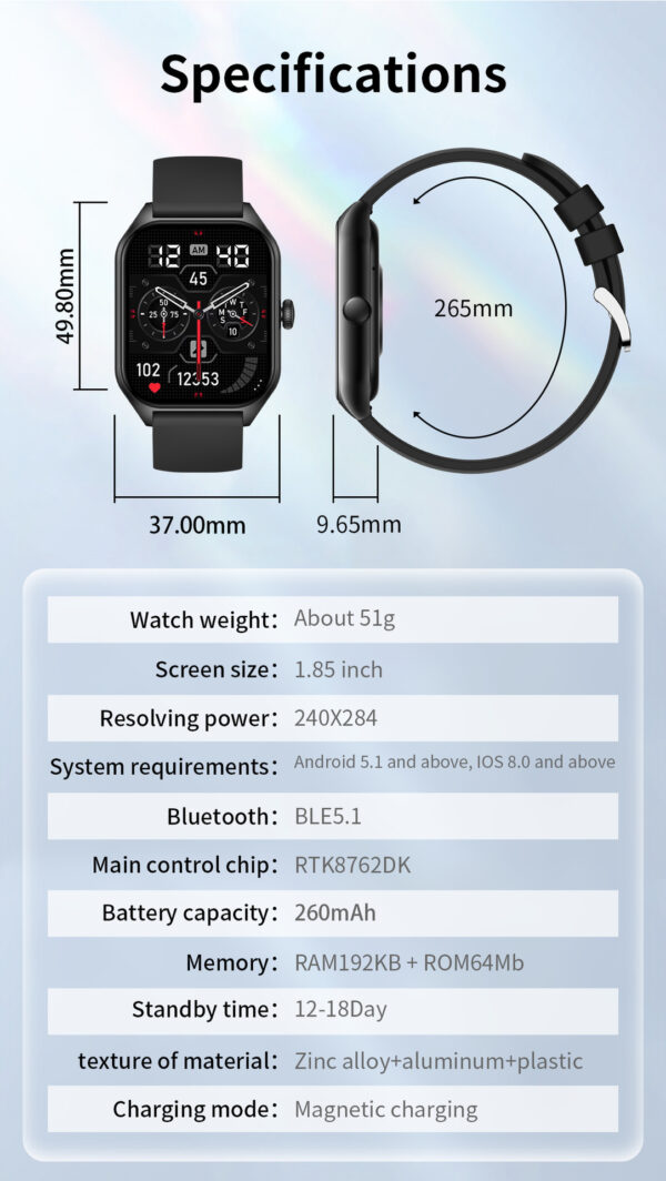 Call More Than Sport Smart Watch - Image 7