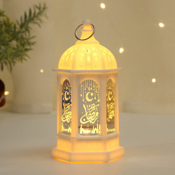 Moroccan European Style Wind Lamp Castle Candlestick Rustic - Image 2