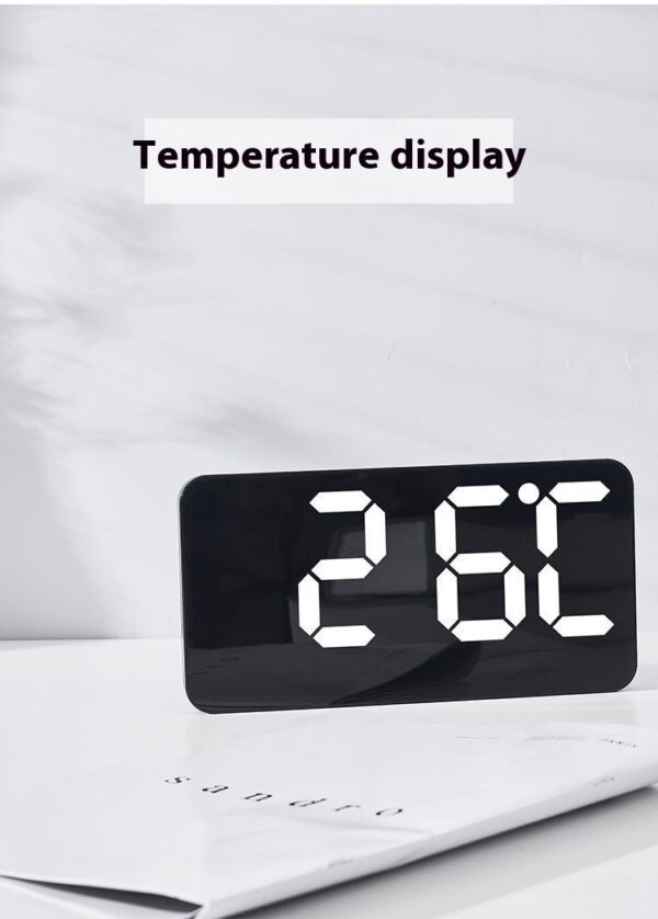 Simple Large Screen Hanging With Temperature Multi-purpose Alarm Clock - Image 6