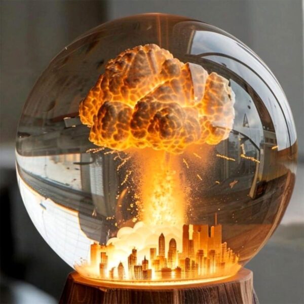 Atomic Bomb Explosion Lamp Decoration Small Night Lamp - Image 6