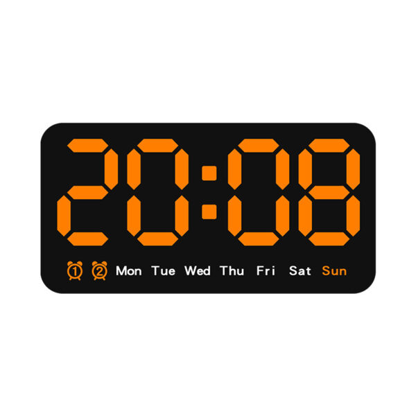 Simple Large Screen Hanging With Temperature Multi-purpose Alarm Clock - Image 10