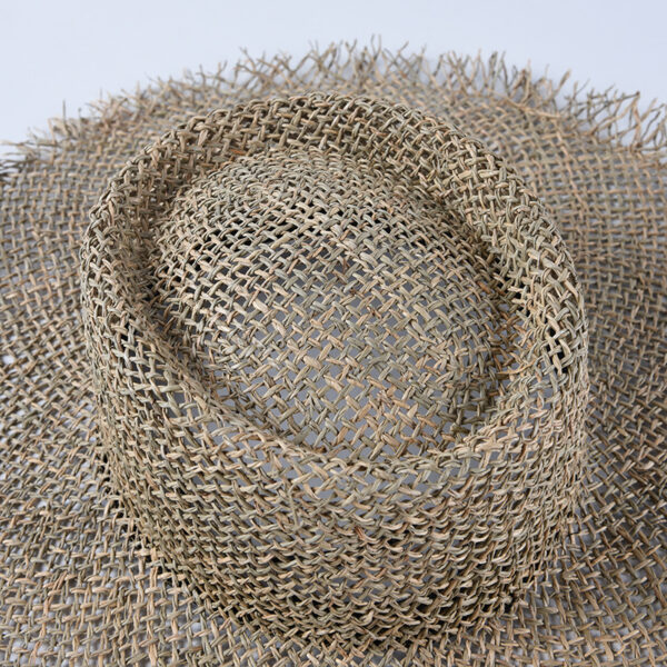 Women's Cutout Beach Holiday Straw Hat - Image 2