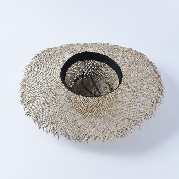 Women's Cutout Beach Holiday Straw Hat - Image 5