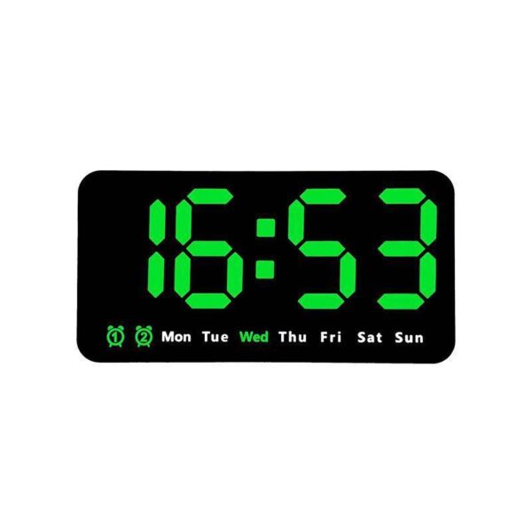 Simple Large Screen Hanging With Temperature Multi-purpose Alarm Clock - Image 2